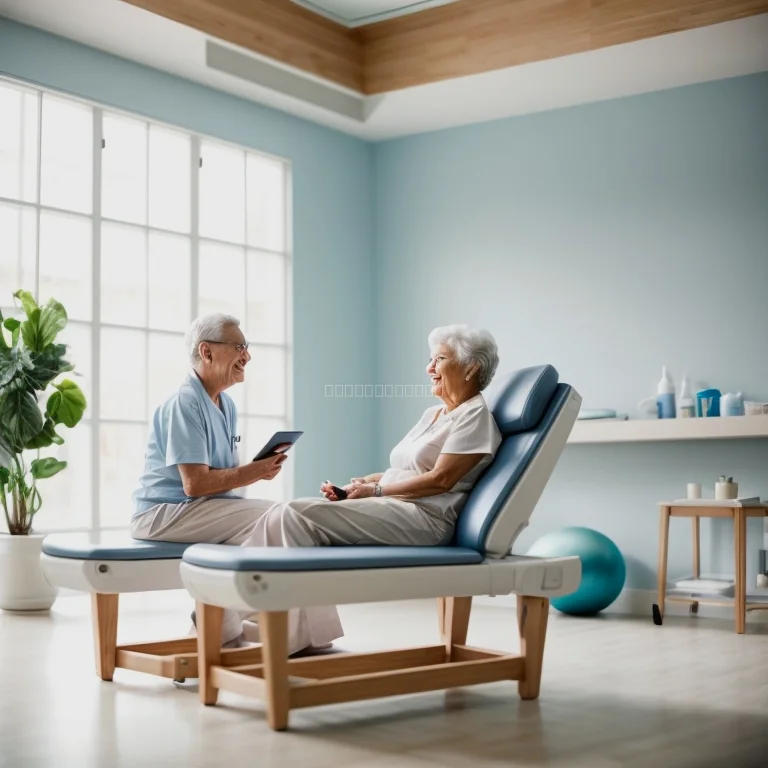 Aerial view of landscaped gardens and therapy pools at Valmorae